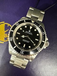 🌈🌈新返貨啦🌈🌈💳連上行卡💳Vintage 盲眼仔 Rolex Submariner 14060 ❤️💚T25黑面 微黃夜光💙🧡大熱款式😍 連原裝勞力士93150鋼帶👔VU2166（廣華街店）