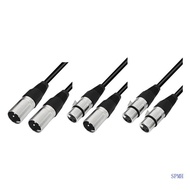 SUP 3Pin XLR Male Female Balanced Analog Sound Cable for Sound Card Mixers Speaker