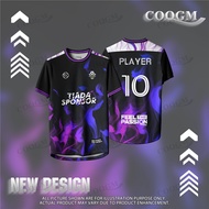 Three Colors - Futsal Football Baju Jersey Custom Name Baju Lelaki Thailand Viral Jersey Tiktok T-Sh
