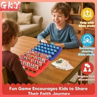 GKY Bible Who I Am Board Games For Kids | 24 Holy Bible Characters With Life Story & Verse Cards, Fu
