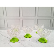 6pcs GBMI crystal fish fruit ice glasses for additional glasses