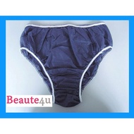 Non Woven Fabric Breathable Disposable Panties For Women Men Spa Wash-Free Briefs Underwear.