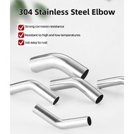 304 stainless steel elbow 135 degree extended elbow welded 45 degree elbow extended inner and outer 