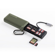 PGYTECH เครื่องอ่านการ์ด SD/TF/CF การ์ด usb3.2 ความเร็วสูง multi-function all-in-one CFexpressType A