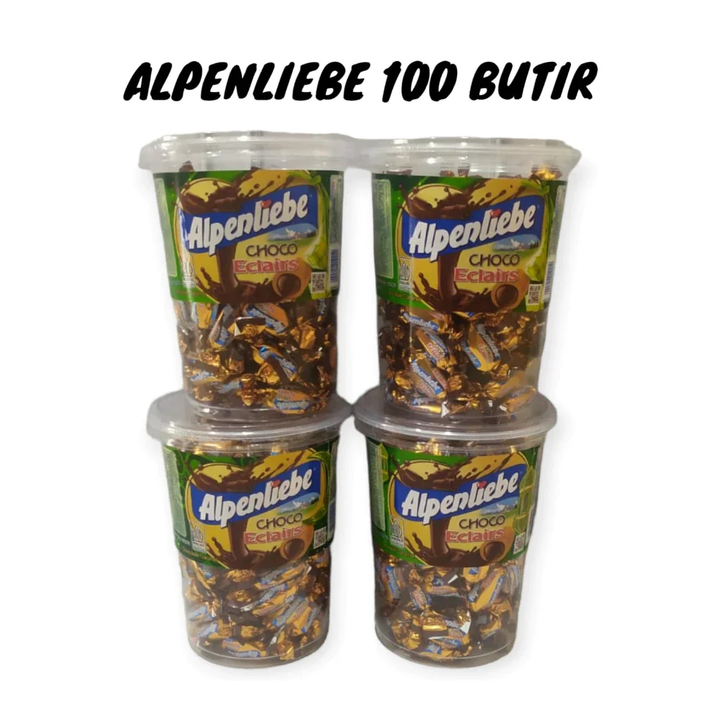 Alpenliebe choco eclair permen alpenliebe choco eclair toples