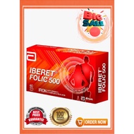 ABBOTT IBERET-500 FOLIC ACID +VITAMIN C+ IRON SUPPLEMENT