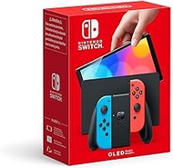 Nintendo Switch OLED Console with Neon Red &amp; Blue Joy-Con (UK) /Switch