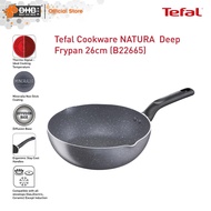 Tefal Cookware (B22666 / B22692) Natura Deep Frypan / Fry Pan 26cm