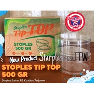 TIP TOP JARS Plastic JARS 500gr 250gr TIPTOP BY KLIR SHREDDED/S Nastar Jars Dry Cakes 12pcs Food Gra