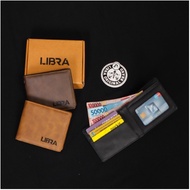 Libra Men's Short Wallet Original Branded Men's Wallet Latest Men's Wallet 2023 Cool Men's Wallet Di