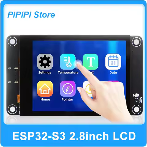 ESP32 S3 2.8inch LCD Development Board DeepSeek AI Voice Chat Robot Optional with Touch Speaker