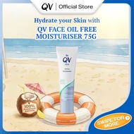 QV Face Oil Free Moisturiser 75g [Vitamin B3 | Pro-Vitamin B5 | Designed for Oily and Combination Sk