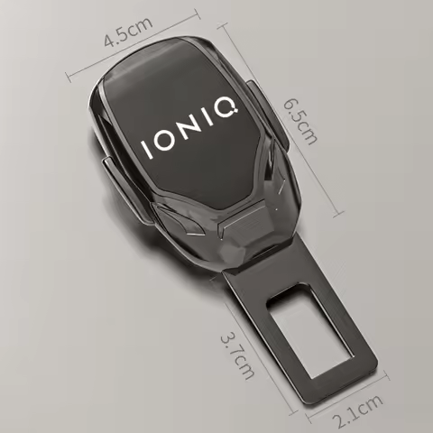 Car Seat Belt Extension Plug Buckle Seatbelt Clip Adjustable Extender For Hyundai IONIQ 5 6 7 car Ac