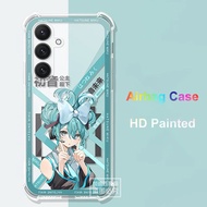 For Samsung Galaxy A57 Case 5G Transparent Soft Back Shockproof Cover Samsung A57 5G 5G Clear Funda