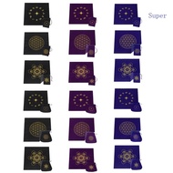 Super Constellations Astrology Tarot Table Cloth Flower of Life Divination Tablecloth