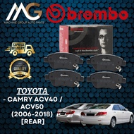 Toyota Camry ACV40 / ACV50 (2006-2018) Brembo Brake Pad Rear (Belakang) 100% Original