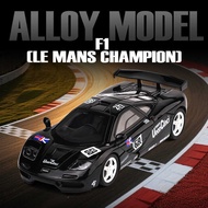 Zhongyuanxing 21037A Boxed 1/32 McLaren F1 Simulation Sound Light Pull Back Alloy Sports Car Model T
