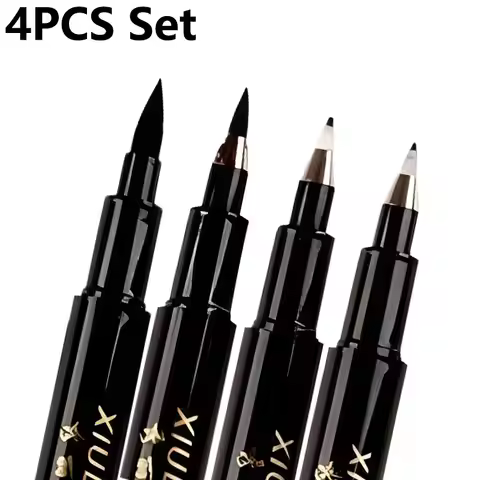 4 PCS/Set Calligraphy Art Marker Pens Brush Pen Art Marker Craft Supplies Art Writing Office School 