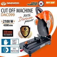MYDIYSDNBHD - DAEWOO DACO933 Cut Off Machine 14" 350mm 2100w 4500rpm Chop Saw Metal Cutter Wood Mach