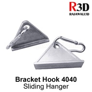 Metal Aluminum Alloy Hanger Clip Clamp for 4040 Aluminum Profile