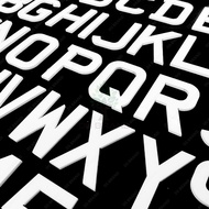 Motor JPJ Approve Number Plate Alphabet / Standard JPJ Size / Flat Surface - M5