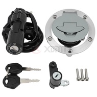 Motorcycle Ignition Switch Fuel Gas Cap Seat Lock Key Set With 2 Keys For Yamaha YZFR25 YZFR3 YZF R2