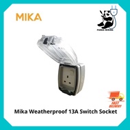 Mika Weatherproof 13A Switch Socket Plug IP66 Waterproof Outdoor