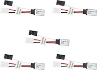 RampCrab Wires for Connecting The servo to The Battery, fit for SCX24 Stock Battery, 5pcs