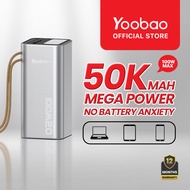 Yoobao Powerbank 100W Fast Charging with Huge Capacity 50000mAh For Laptop & Mobile Phone H5PRO/H5