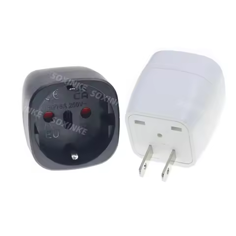 European Korea Italy Switzerland Brazil Socket Adapter EU To US Japan Canada Travel Plug USA JP Trav