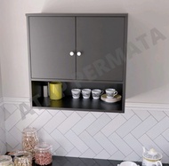 Kitchen Set Atas 3 Pintu Kitchen Set Minimalis rak Dapur serbaguna tempel dinding Gantung multifungs