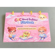 LAMINATED CVC Flip Book with 75+ Pictures – Fun & Easy Reading Practice