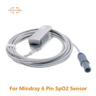 For Mindray 6 Pin SpO2 Sensor PM7000 PM8000 PM9000 MEC-1000 Patient Monitor Heart Rate SAO2 Probe Ne
