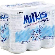 Milkis Drink Pack (Korean Lotte Milkis- Carbonated Milk Drink 6x250ml)