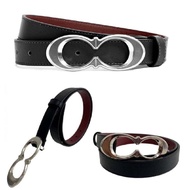 COACH C1725 SIGNATURE BUCKLE BELT COACH C1725SVO2DM