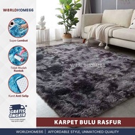 Worldhome Rasfur Fur Carpet Floor Carpet 90x150 & 120x180cm Carpet Anti-SlipOMBRE