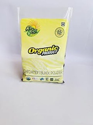 Whole 9 Organic Ranch Black Cardamom Powder 50g | Rich Smoky Flavor | Ideal for Traditional Indian D