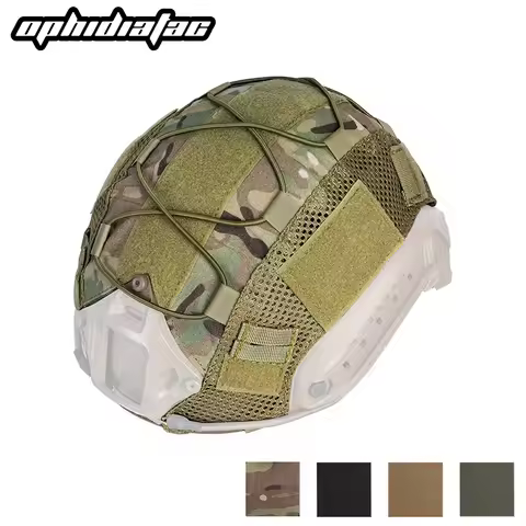 OPHIDIAN Helmet Cover for Fast MH PJ BJ OPS-Core Helmet Airsoft Paintball Helmet Cover with Elastic 