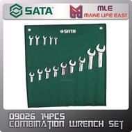 SATA 09026 14 pcs 8mm-24mm Combination Wrench set!
