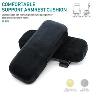 【lz】❏  Armrest Gaming Chair Cotovelo Travesseiro Armchi Protetor Memória Algodão Pele Interna Amigável para Home Office Game Chair