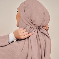 2025 Ice Silk Crinkle Ladies Headscarf Middle East Indonesia Malay Headscarf Shawl Ready stock11.27