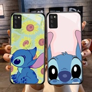 DF-25 Love Stitch TPU HD Glass Casing for Samsung A03S A71 M02S A02S A51