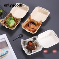ONLYGOODS 20pcs/set Burger Box, Food Containers Baking Packing Baking Cake Snack Box, Useful Eco-Fri