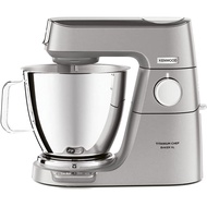 KENWOOD KVL85.004SI TITANIUM CHEF BAKER XL 5L &amp; 7L STAND MIXER with K-Whisk, Stand Mixer with Kneading Hook, Whisk