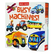 Busy Machines by Miles Kelly 8 Books Collection Box Set 3+ Paperback