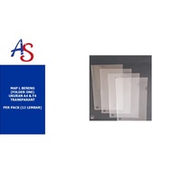 (AS) Folder L Folder One A4/F4 Transparent File Folder