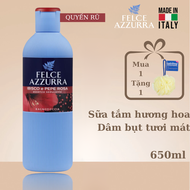 Sữa Tắm Hương Nước Hoa FELCE AZZURRA Phong Cách Ý 650ML - Hương Cao Cấp Dưỡng Ẩm Bảo Vệ Da