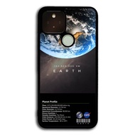 Custom Google Case PIXEL 2, 2XL, 3, 3XL, 3A, 3A XL, 4, 4XL, 5, 5XL, 6, 6 Pro Space Facts Earth DK058
