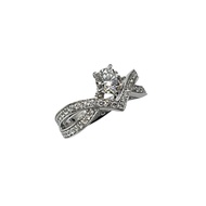 CHAUMET 尚美 JOSEPHINE Amour d' Aigrette 鉑金 鑽石 戒指