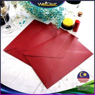 1pc-Ready stock-Envelope120gsm/250gsm pearl paper (Invitation Letter Invitation Color Envelope 250g 